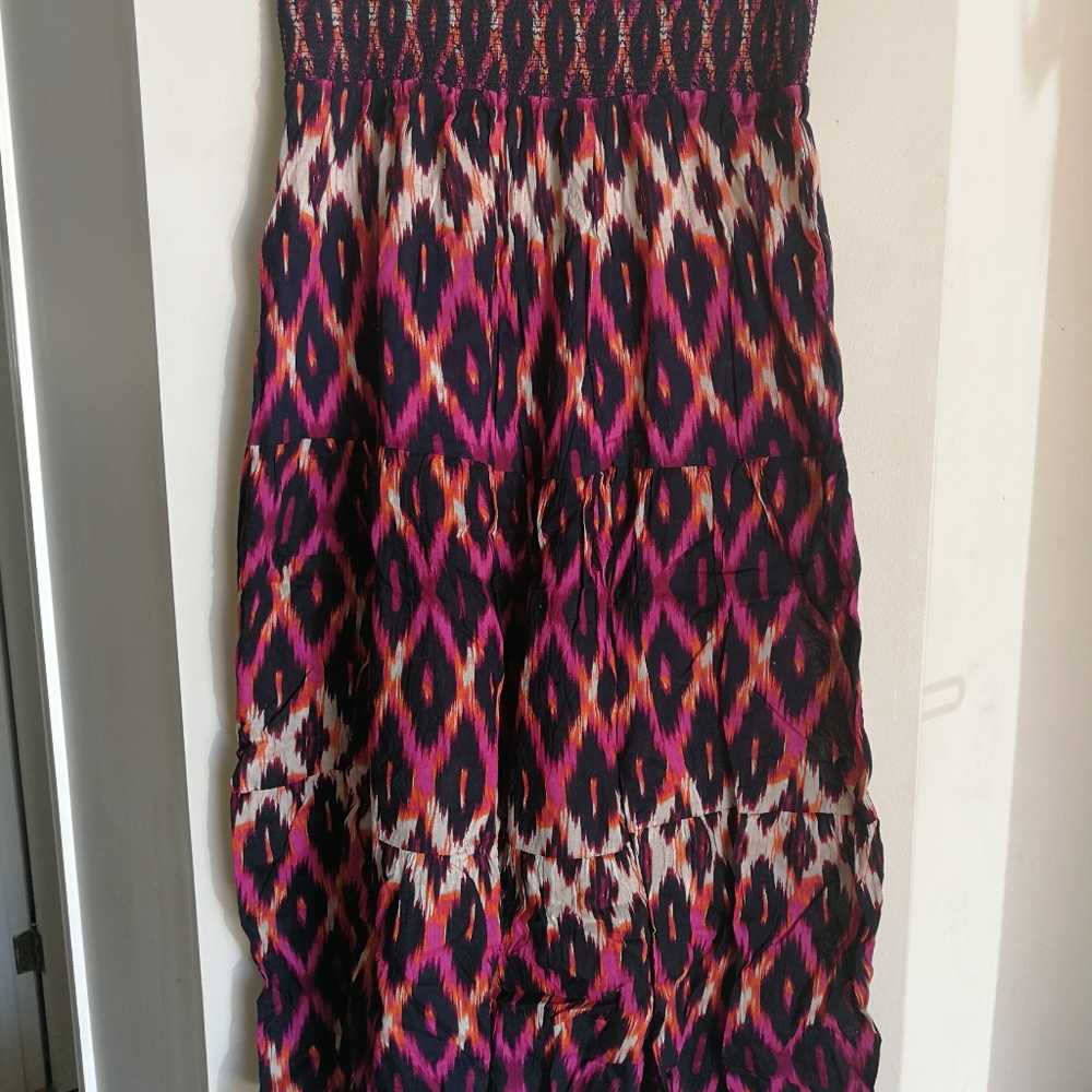 Jessica smocked maxi skirt